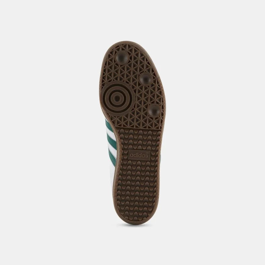 Adidas Samba OG  White Dark Green Brown