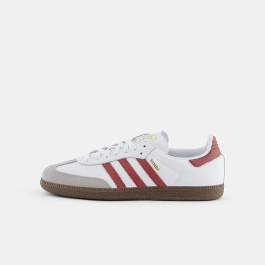 Adidas Samba OG White Bordeaux Brown