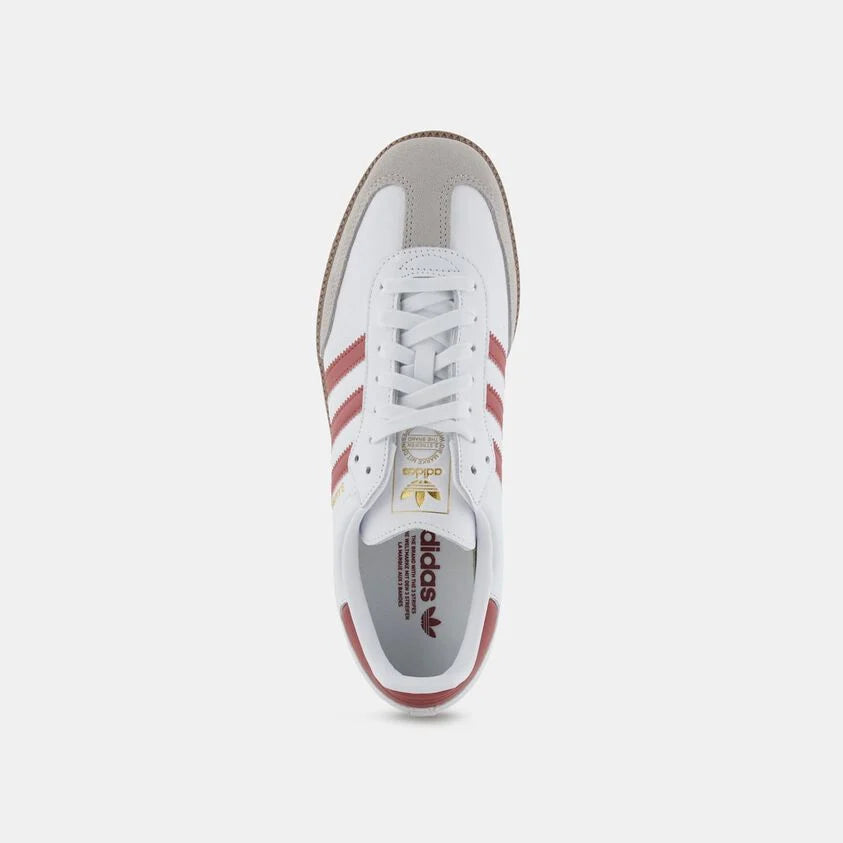 Adidas Samba OG White Bordeaux Brown