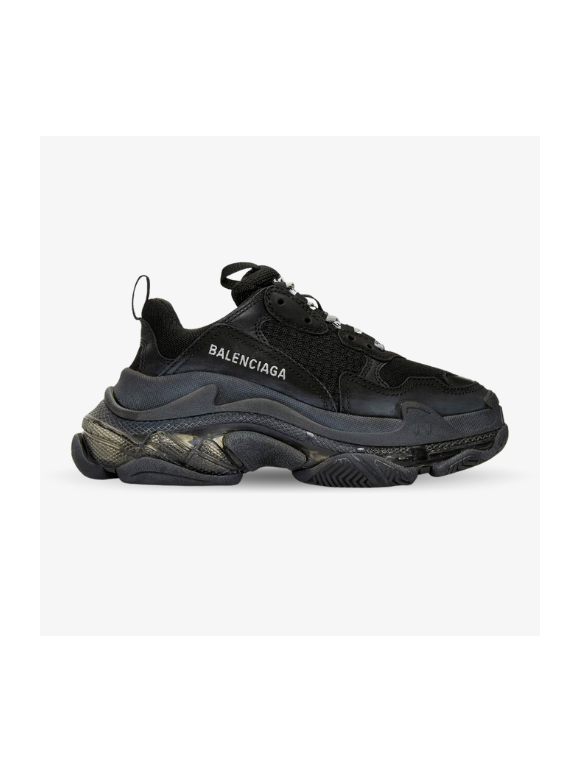 Balenciaga Triple S Black See Through Sole