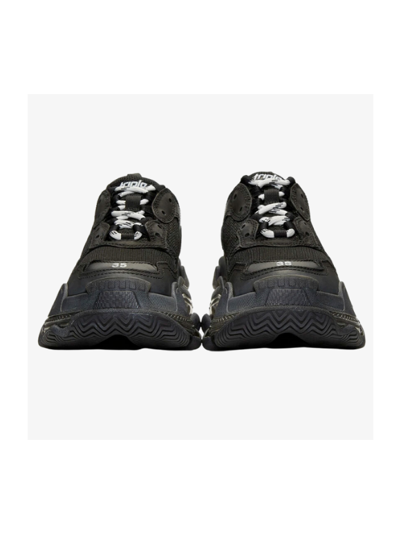 Balenciaga Triple S Black See Through Sole